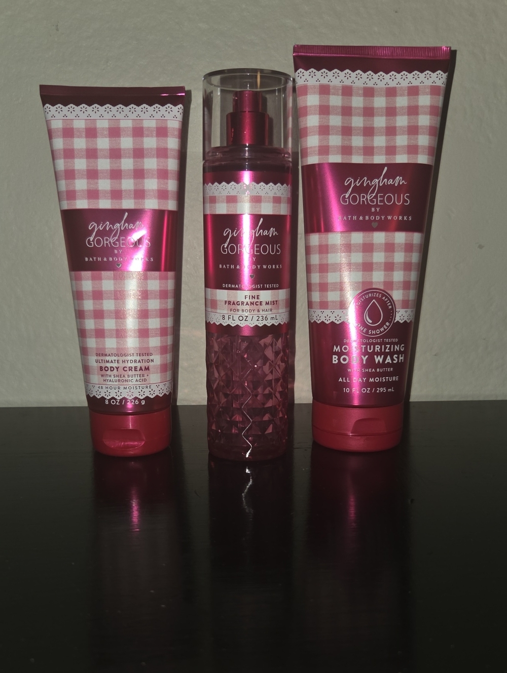Bath & Body Works Gingham Gorgeous Body Care Set NWT